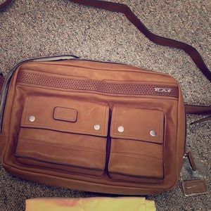Tumi Ducati leather briefcase - new